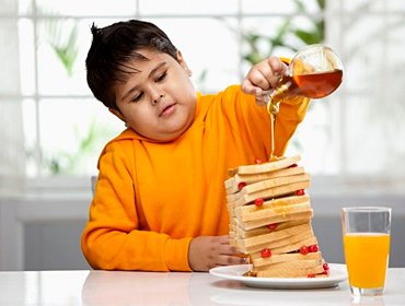 Это эссе типа "причины и следствия" посвящено ожирению у детей.